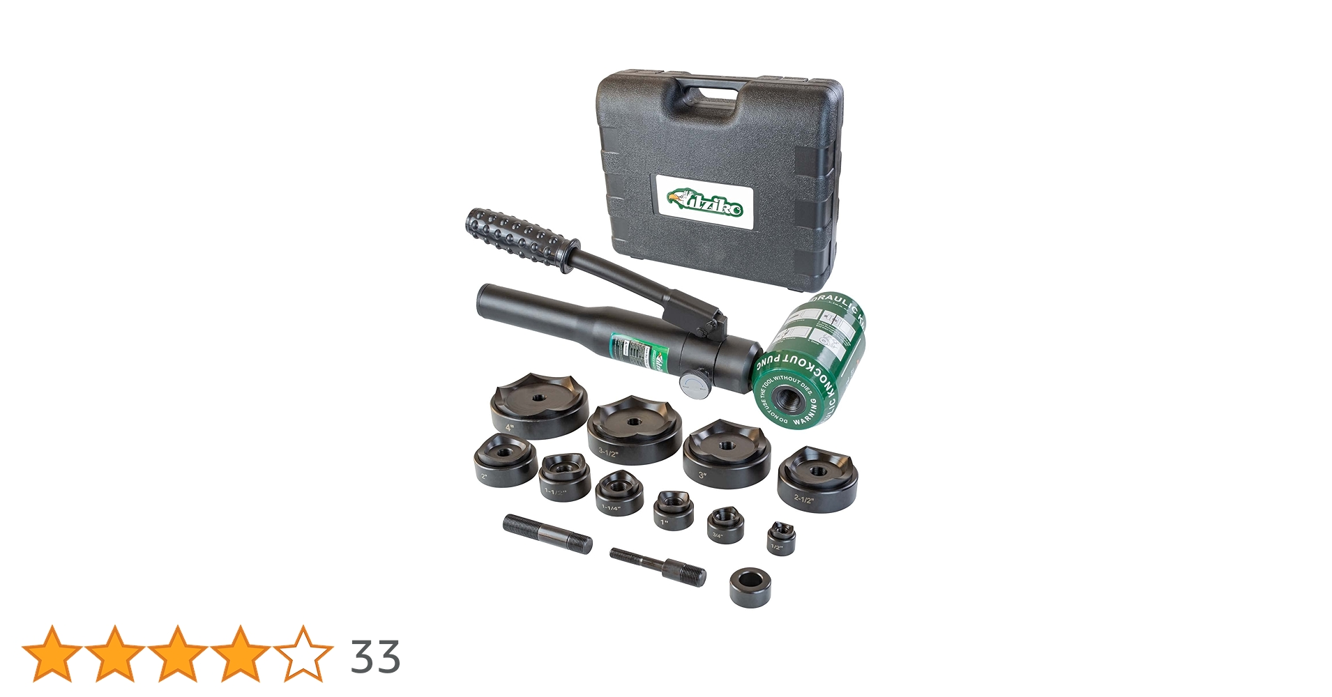 Amazon.co.jp: UTZIKO 油圧ノックアウトパンチ 電気コンジットホール